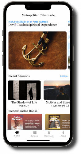 Screenshot of Tabernacle App